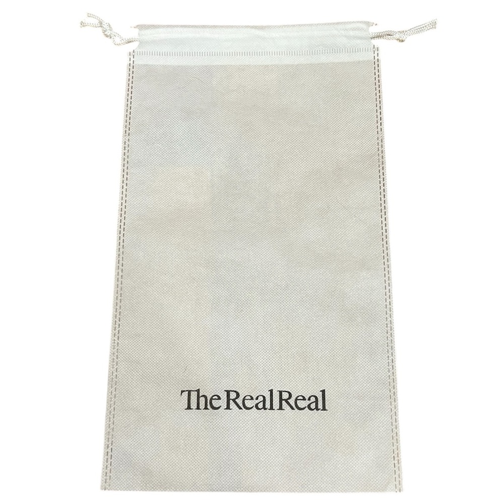 The Real Real TRR Authentic Designer Luxury Purse Handbag Drawstring Dustbag